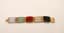 JADE AND GOLD BRACELET
18k gold bracelet with 3 rows of jades in white, green, amber, black and purple colour.