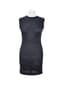 CHANEL BY KARL LAGERFELD CIRCA 2000S
Black knit transparent summer dress with decorative CC rear button