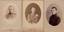 Three photos, Tsarevich George Aleksandrovich Romanov and two photos Russian noble men.
