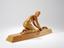ART DECO TERRACOTTA NUDE SCULPTURE