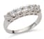 SILVER AND ZIRCONIUM RING