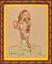 UNKNOWN ARTIST, 20th century
Two caricature portraits