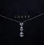 GRAFF
PLATINUM CHAIN WITH 4.04 CT. DIAMOND PENDANT (WITH CERTIFICATES)