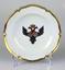DESSERT PlATE from the service of ALEXANDER III
St. Petersburg, Imperial Porcelain Factory, 1893.