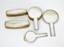 French Silver Five Piece Dressing Table Set, Jean E.Puiforcat, Paris, circa 1930