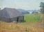 ALFONS ZHABA (1878–1942)
Landscape with sheds