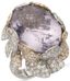 GIRONA PRIVÉ
‘FLEUR’ BAGUE EN OR JAUNE ET OR GRIS 18K, KUNZITE ET DIAMANTS 5,50 CT. (AVEC CERTIFICAT)
