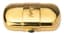 YVES SAINT LAURENT, 1980s 
Gold plated minaudière style Pillbox.