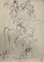 VLADIMIR BEKHTEEV (VLADIMIR VON BECHTEJEFF) (1878-1971)
Double-sided drawing: sketches for illustrations