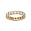 18K YELLOW GOLD DIAMOND WEDDING BAND