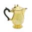 Silver-gilt coffee pot with a smooth body
Russia, Saint Petersburg, 1806
(during reign of Alexander I)