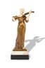 ART NOUVEAU FIGURINE OF VIOLIN PLAYER
AFTER A MODEL BY CAMPBELL