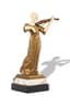 ART NOUVEAU FIGURINE OF VIOLIN PLAYER
AFTER A MODEL BY CAMPBELL