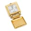 CHOPARD HAPPY DAY GILT BRASS TRAVELING CLOCK
