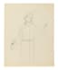 VLADIMIR TATLIN (1885–1953)
Costume design for the play 12 months by Marshak in Moscow Art Theatre