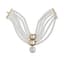 [YVES SAINT LAURENT FOR CATHERINE DENEUVE, UNIQUE] YVES SAINT LAURENT CIRCA 1990
Necklace in imitation stones and gilded bronze