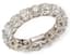 18K WHITE GOLD AND DIAMOND WEDDING RING