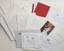 [GOTHA]. 75 faire-parts. 1970-1990. Collection of special social announcements regarding weddings, births and deaths. (h...