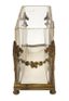 JARDINIÈRE EN VERRE À MONTURE EN BRONZE DORÉ DE STYLE LOUIS XVI, FIN DU 19ÈME – DÉBUT DU 20ÈME SIÈCLE