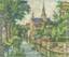 CLAUDIUS FÉLIX (1875-1986)
Old town riverside 