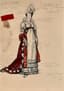 ALEXANDRE BENOIS (1870-1960)
Сostume design for the ballet ‘The Nutcracker’ of Pyotr Ilyich Tchaikovsky,probably by René Blum’s Ballets Russes de Monte Carlo in 1938