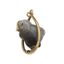 FABERGÉ, PENDENTIF EN FORME D’OISEAU EN PIERRE DURE MONTÉ EN OR
Poinçon de HENRIK WIGSTRÖM, Saint-Pétersbourg, vers 1899–1903