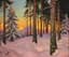 MIKHAIL GERMASHEV (1868-1930)
Winter sunset