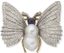 BROCHE ‘PAPILLON’ EN OR GRIS ET JAUNE 18K, DIAMANTS, SAPHIR ET PERLE BAROQUE