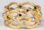 BUCCELATTI ‘CREPE DE CHINE’ 18K YELLOW AND WHITE GOLD, DIAMOND RING