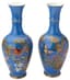 PAIR OF RUSSIAN PORCELAIN VASES
Imperial Porcelain Factory, St Petersburg, period of Alexander II