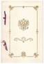 2 Menus. Septembre 1901.