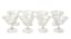 ‘FOREST’ SET OF BOHEMIAN CRYSTAL 24 WINE GLASSES AND 8 CHAMPAGNE FLUTES