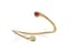 FABERGÉ GOLD, RUBY, AND DIAMOND BANGLE
Workmaster Erik Kollin, St. Petersburg, late 19th century