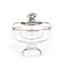ROBBE & BERKING
GLASS AND SILVER CAVIAR SET ON STAND