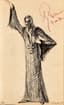 LYDIA NAUMOVA (1902–1986)
SERGEI EISENSTEIN (1898 - 1948), AUTOGRAPH
Set of 3 Costume designs for ‘Ivan The Terrible’, epic historical drama film written and directed by Sergei Eisenstein