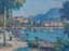 MARTIN LINDENAU (B.1948)
Lugano, la promenade du bord du lac