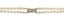 F.LLI MENEGATTI: A VINTAGE DOUBLE-STRAND CULTURED PEARL NECKLACE WITH 800 SILVER 'FANCY CLASP'