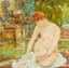 CLEMENTINE HELENE DUFAU (1869-1937)
Hommage a Renoir