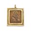 PENDANT DOUBLE-SIDED ICON ‘VLADIMIRSKAYA MOTHER OF GOD’ AND ‘SMOLENSKAYA MOTHER OF GOD’ IN GOLD OKLAD
Russia, late 19th century