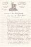 Marc-Antoine Bonin de la Boniniere count de BEAUMONT. 1763-1830.
General of cavalry (1795), First Squire of Madame mother (1806). Signed piece. Revision of a War Council concerning sold...