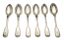 PARTIE DE MÉNAGÈRE RUSSE EN ARGENT POUR SIX PERSONNES, 28 PIÈCES
Nicholls & Plincke (?), fournisseur de la Cour impériale, et autres maîtres, Saint-Pétersbourg, 19ème siècle