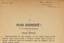 REMIZOV, Alexis Mikhailovitch (1877-1957)
PRESENTATION COPY INSCRIBED BY THE