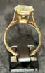 SOLITAIRE 18K YELLOW GOLD AND 3.35 CT. DIAMOND RING