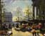 GEORGES LAPCHINE (1885-1950)
Marché aux fleurs