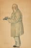 BORIS KUSTODIEV (1878-1927)
Old servant carrying a cup of tea