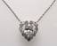 Heart-shaped pendant
Circa 2cts oval-cut diamond. Surrounded by round diamonds, 1,5ct. Weight: 8,05 grs