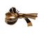 YELLOW GOLD RIBBON BROOCH