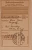 BORIS NIKOLAEVICH BUGAEV (1880-1934)
(PEN NAME ANDREY BELYI)
Two autograph receipts