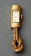 18K GOLD JEAN PERRET GENEVE LAPEL POCKET WATCH, circa 1960s