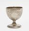 Russian Art Nouveau silver set: silver miniature cup, two goblets and six teaspoons
Russia, late 19th - beginning of 20th century